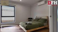 Participant bedroom one, shown furnished