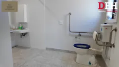Participant ensuite one with shower and support rails