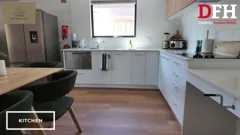 Kitchen cabinetry and benchtop