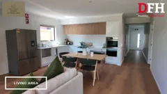 Shared living area looking back towards the kitchen