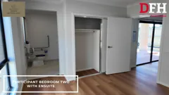Bedroom two adjoining ensuite entrance