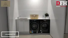 Laundry cabinetry and appliances