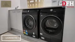 Laundry appliance space